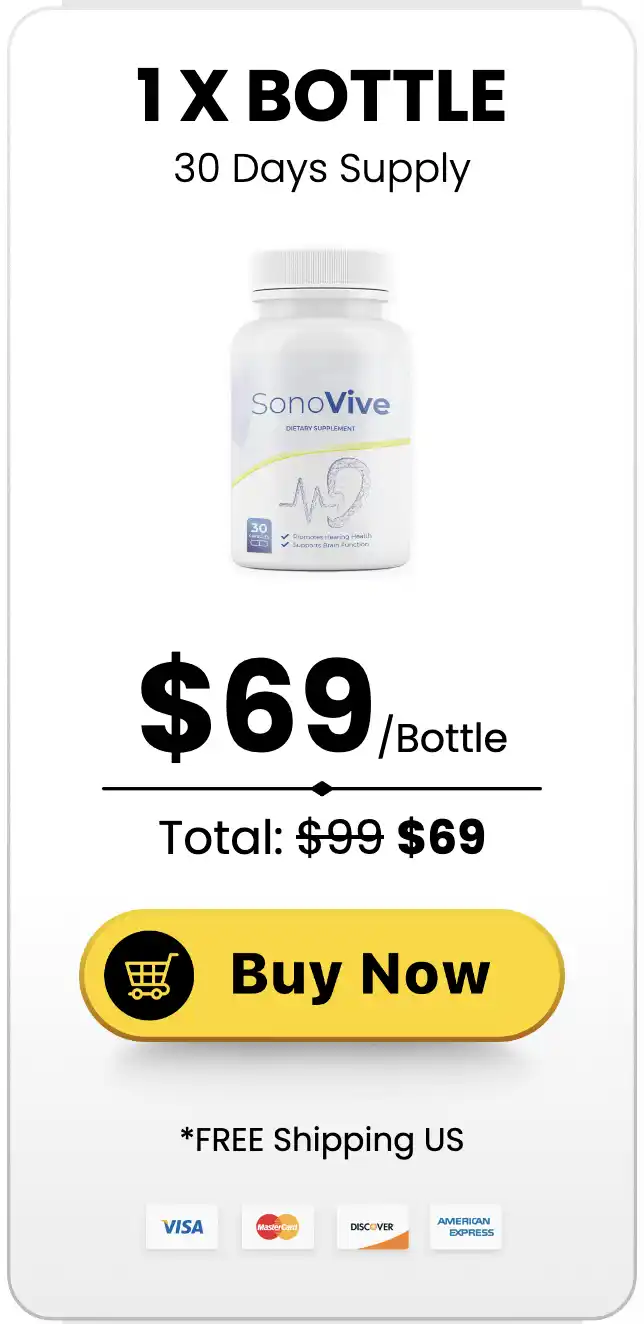 sonovive one bottle pack